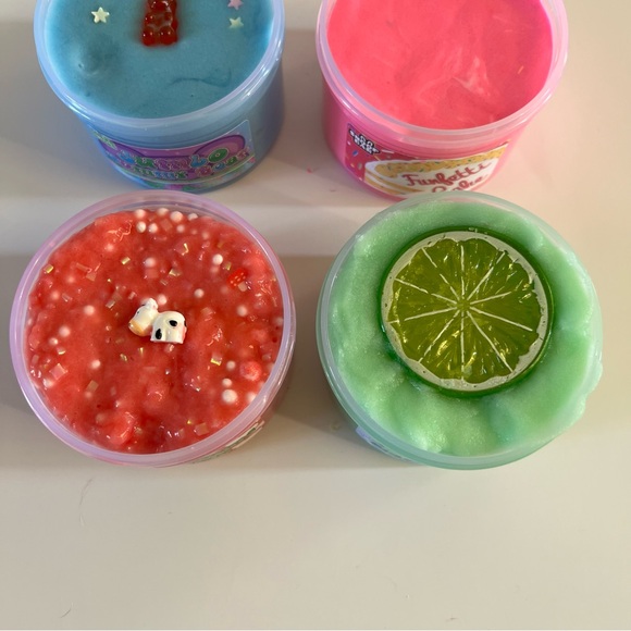 Snoop Slimes Lot 4 Jumbo Gummy Bear Funfetti Cake Snoop Blast Freeze - Picture 4 of 4